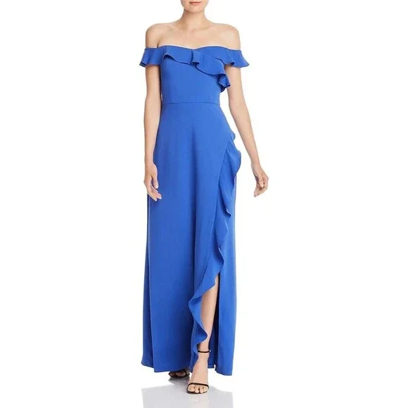 BCBGMaxAzria Dresses 368 Bcbgmaxazria Women Blue Off The